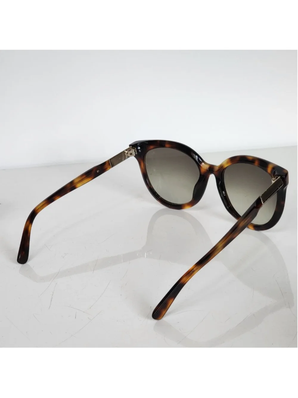 MCM Women's Tortoiseshell Cat Eye Sunglasses‎ Brown Gold